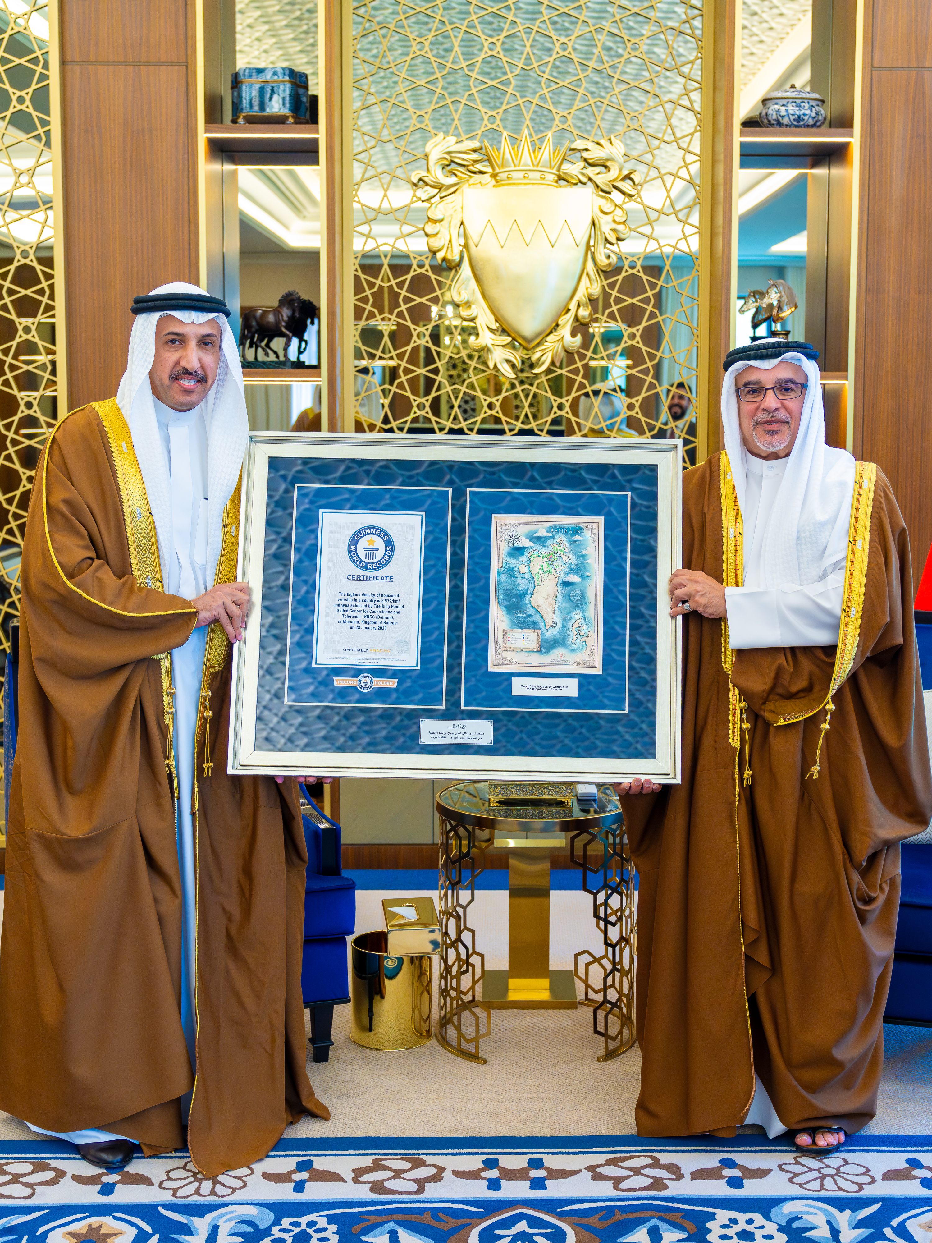 سمو ولي العهد رئيس مجلس الوزراء يؤكد على ما تتمتع به مملكة البحرين من نهجٍ حضاري قائم على التعايش والتسامح والتعددية - Image 3