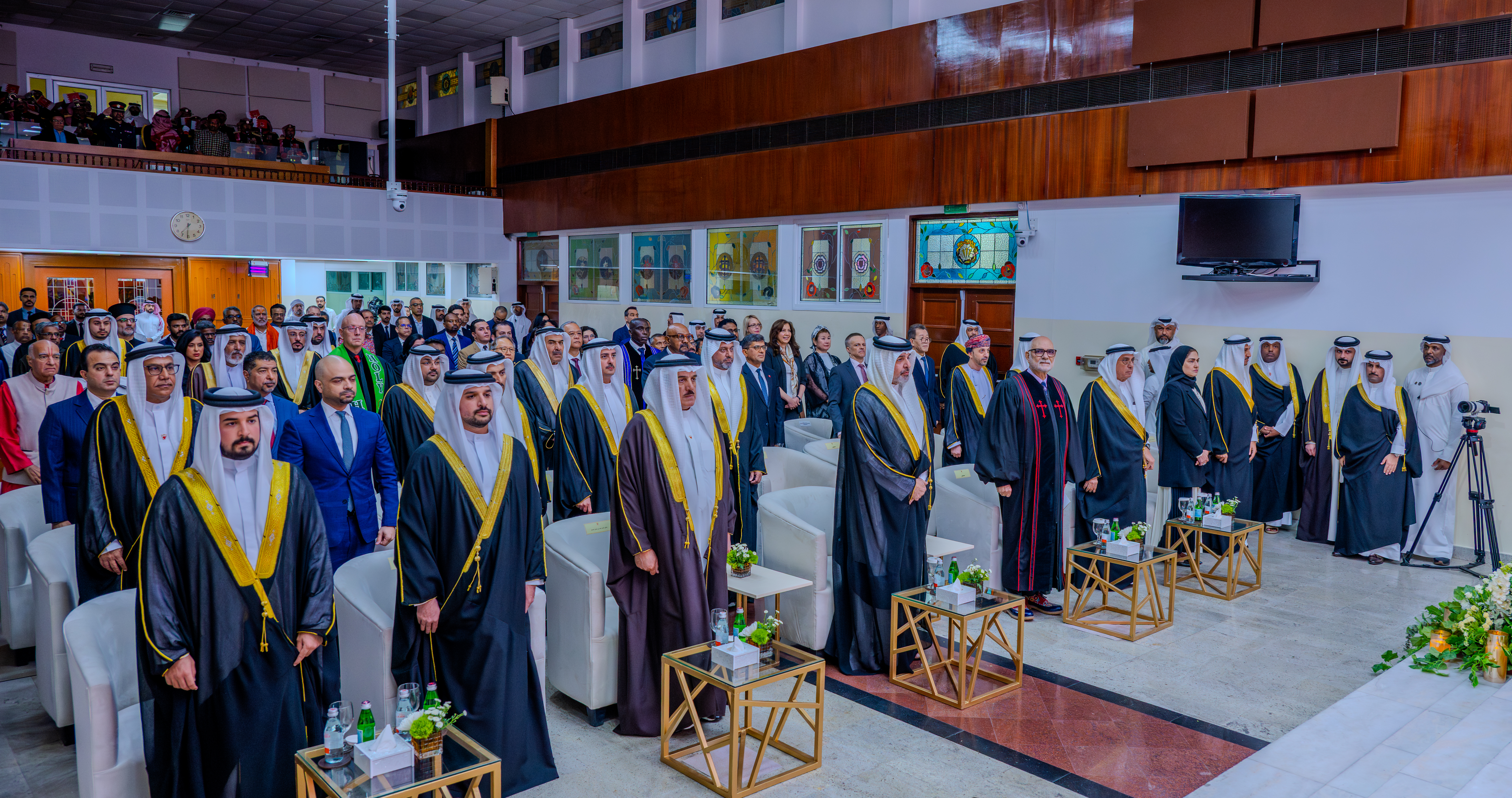 جلالة الملك المعظم ينيب سمو الشيخ عبدالله بن حمد لحضور الاحتفال بمرور 120 عام على تأسيس  الكنيسة الإنجيلية الوطنية في مملكة البحرين بالتعاون مع مركز الملك حمد العالمي للتعايش والتسامح
